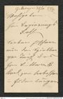 Nachlass Franz Steindachner, Brief von Johann Schagl an Franz Steindachner (21.11.1884), Inv.Nr. 444.01, Seite 1